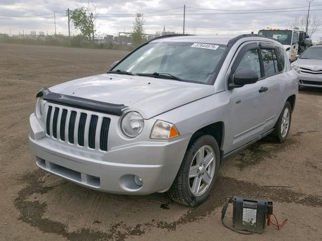 1J8FT47098D736897 - 2008 JEEP COMPASS SP 银色 照片 2