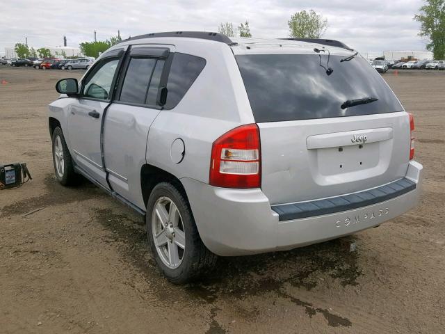 1J8FT47098D736897 - 2008 JEEP COMPASS SP 银色 照片 3