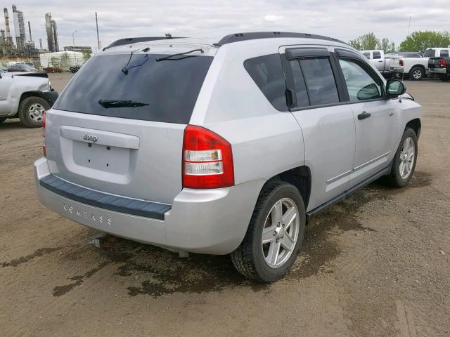 1J8FT47098D736897 - 2008 JEEP COMPASS SP 银色 照片 4