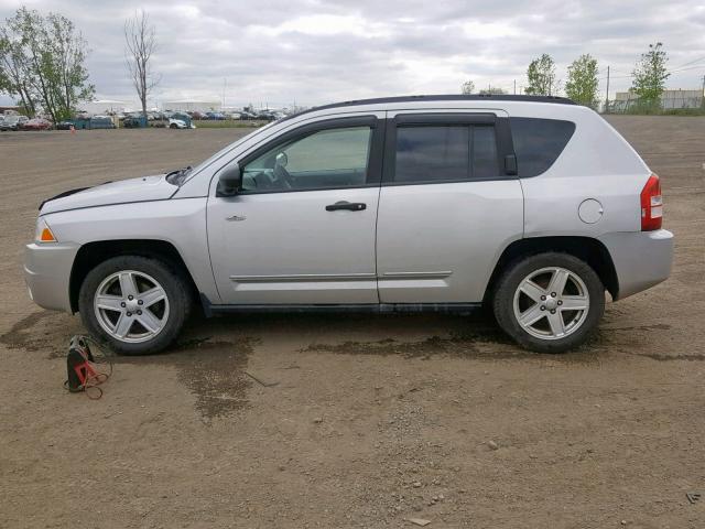 1J8FT47098D736897 - 2008 JEEP COMPASS SP 银色 照片 9