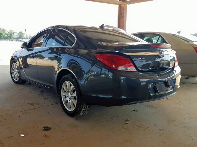 2G4GR5ER9D9236937 - 2013 BUICK REGAL CHARCOAL photo 3