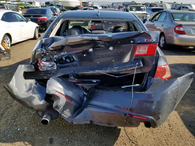 JH4CU2F62CC007218 - 2012 ACURA TSX TECH GRAY photo 9