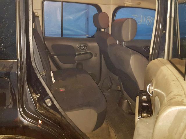 JN8AZ28R39T120125 - 2009 NISSAN CUBE BASE BLACK photo 6