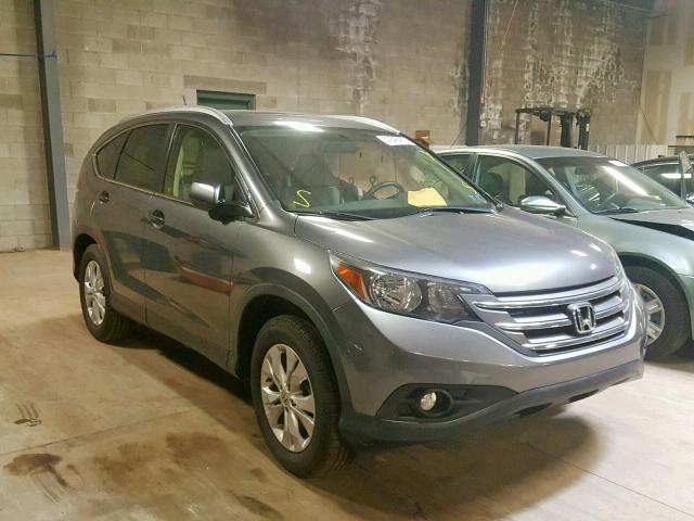 JHLRM4H72CC024326 - 2012 HONDA CR-V EXL CHARCOAL photo 1