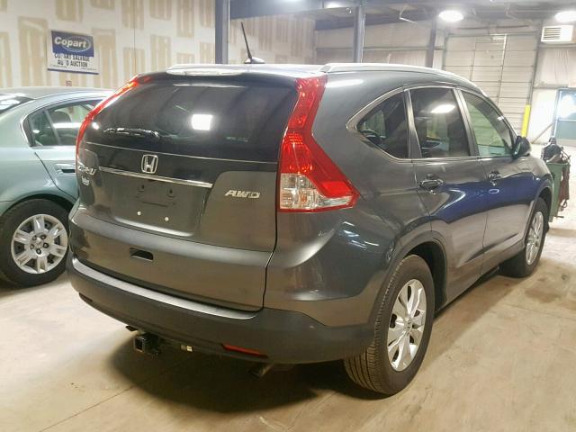 JHLRM4H72CC024326 - 2012 HONDA CR-V EXL CHARCOAL photo 4