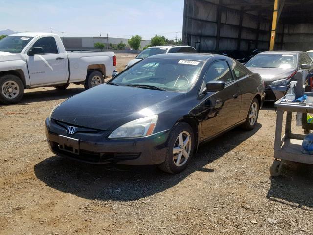 1HGCM72663A031202 - 2003 HONDA ACCORD EX BLACK photo 2