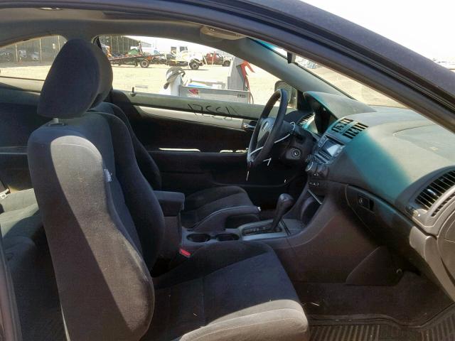 1HGCM72663A031202 - 2003 HONDA ACCORD EX BLACK photo 5