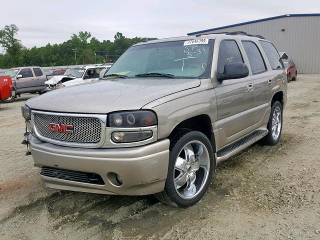 1GKEK63U03J318706 - 2003 GMC YUKON DENA GOLD photo 2