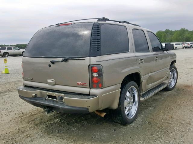 1GKEK63U03J318706 - 2003 GMC YUKON DENA GOLD photo 4