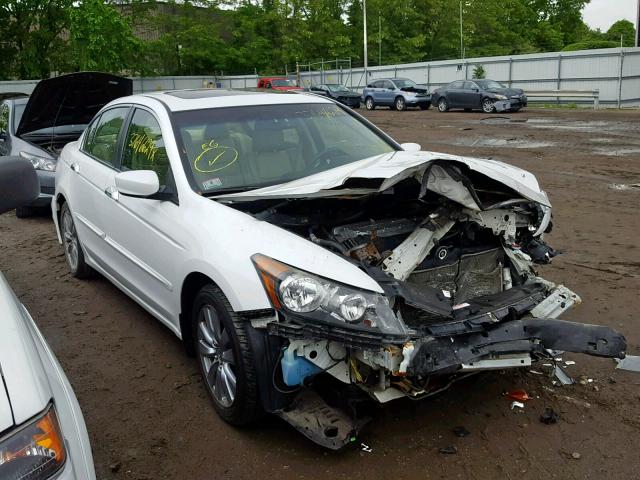 1HGCP3F86CA018381 - 2012 HONDA ACCORD EXL WHITE photo 1