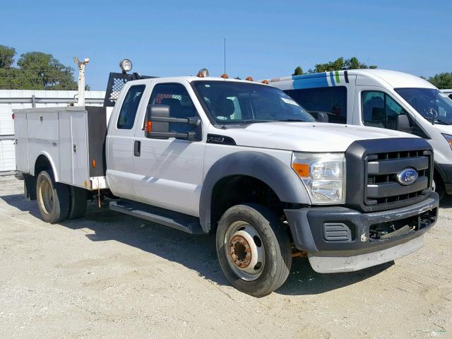 1FD0X5GY6CEA61991 - 2012 FORD F550 SUPER WHITE photo 1