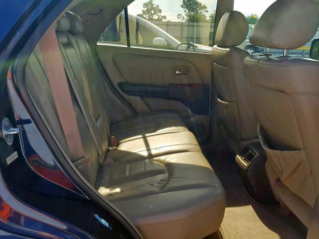 JTJHF10U120239762 - 2002 LEXUS RX 300 BLUE photo 6