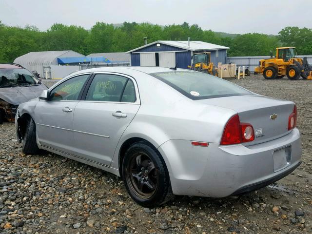 1G1ZH57B09F179289 - 2009 CHEVROLET MALIBU 1LT SILVER photo 3