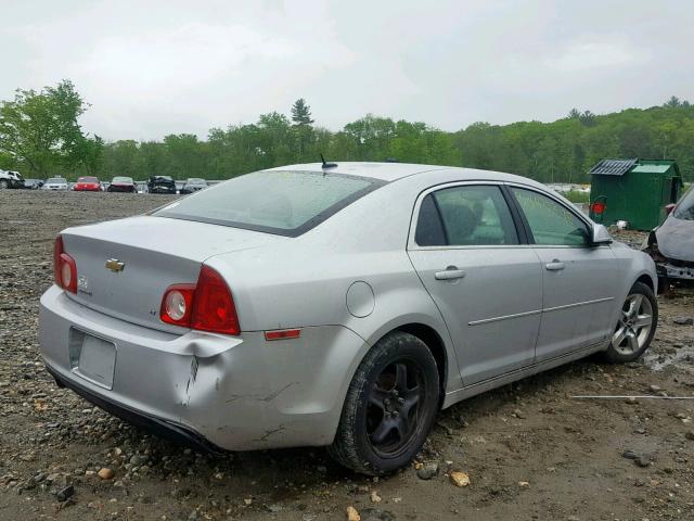 1G1ZH57B09F179289 - 2009 CHEVROLET MALIBU 1LT SILVER photo 4