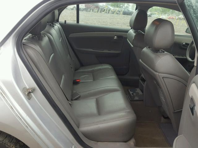 1G1ZH57B09F179289 - 2009 CHEVROLET MALIBU 1LT SILVER photo 6