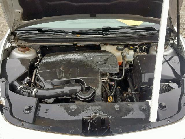 1G1ZH57B09F179289 - 2009 CHEVROLET MALIBU 1LT SILVER photo 7