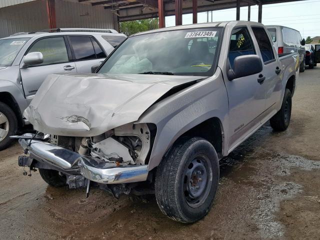 1GCCS136458134497 - 2005 CHEVROLET COLORADO GRAY photo 2