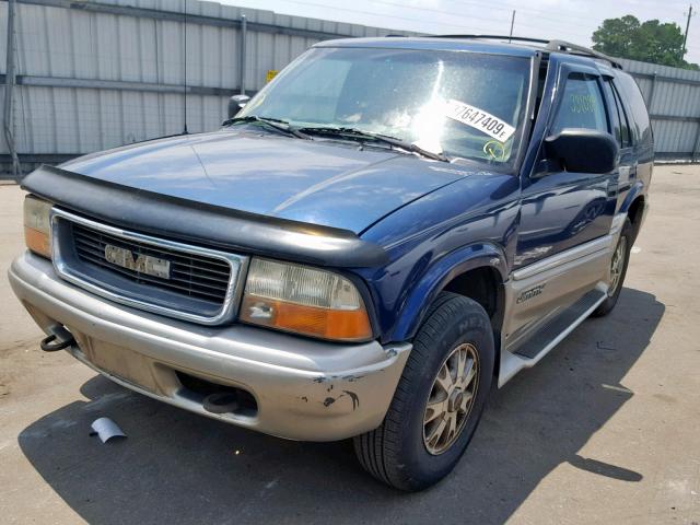 1GKDT13W7Y2260513 - 2000 GMC JIMMY / EN BLUE photo 2