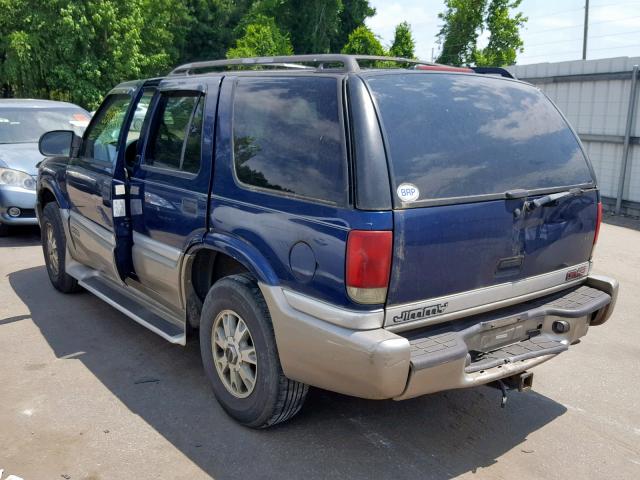 1GKDT13W7Y2260513 - 2000 GMC JIMMY / EN BLUE photo 3