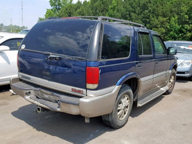 1GKDT13W7Y2260513 - 2000 GMC JIMMY / EN BLUE photo 4