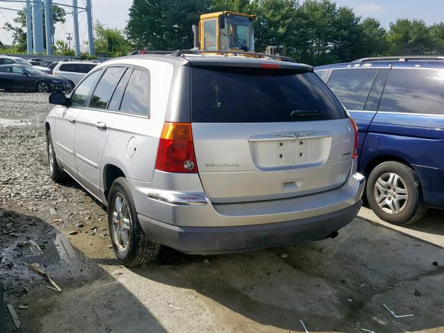 2C8GF68444R291314 - 2004 CHRYSLER PACIFICA SILVER photo 3