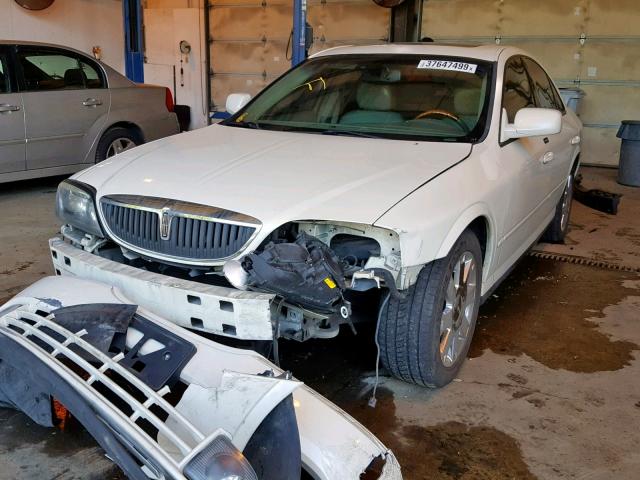 1LNHM87A43Y647314 - 2003 LINCOLN LS WHITE photo 2