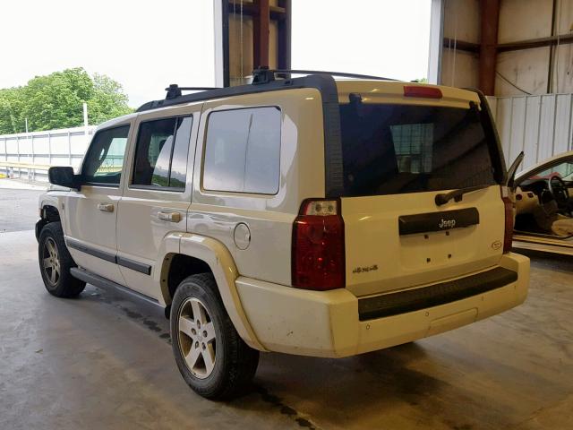 1J8HG48N07C610973 - 2007 JEEP COMMANDER WHITE photo 3