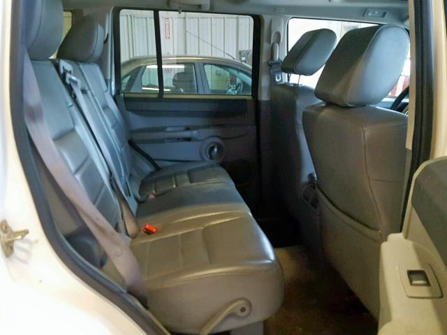 1J8HG48N07C610973 - 2007 JEEP COMMANDER WHITE photo 6