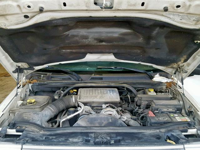 1J8HG48N07C610973 - 2007 JEEP COMMANDER WHITE photo 7