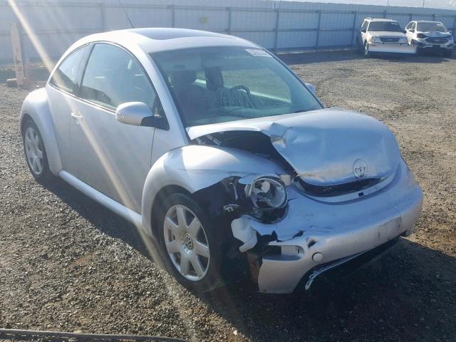 3VWCD21C73M433657 - 2003 VOLKSWAGEN NEW BEETLE ვერცხლისფერი ფოტო 1