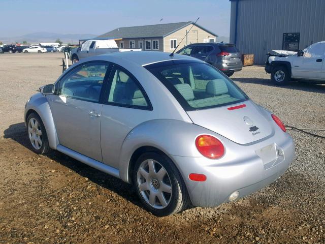 3VWCD21C73M433657 - 2003 VOLKSWAGEN NEW BEETLE ვერცხლისფერი ფოტო 3