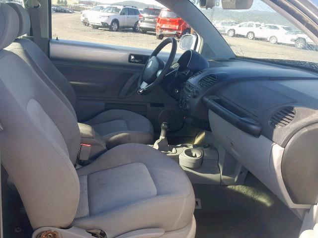 3VWCD21C73M433657 - 2003 VOLKSWAGEN NEW BEETLE ვერცხლისფერი ფოტო 5