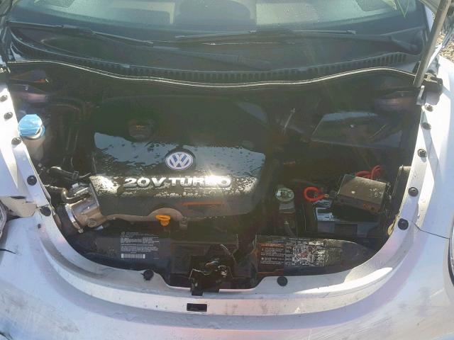 3VWCD21C73M433657 - 2003 VOLKSWAGEN NEW BEETLE ვერცხლისფერი ფოტო 7