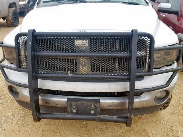 3D7KU28C73G835090 - 2003 DODGE RAM 2500 S WHITE photo 7