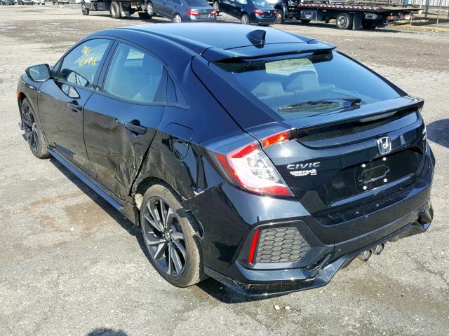 SHHFK7G41HU212181 - 2017 HONDA CIVIC SPOR BLACK photo 3