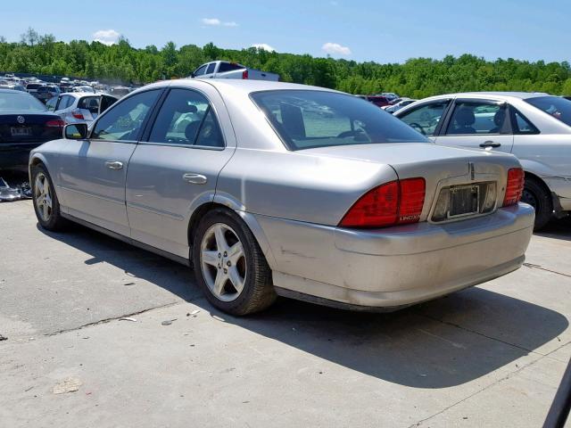 1LNHM87A52Y685293 - 2002 LINCOLN LS SILVER photo 3