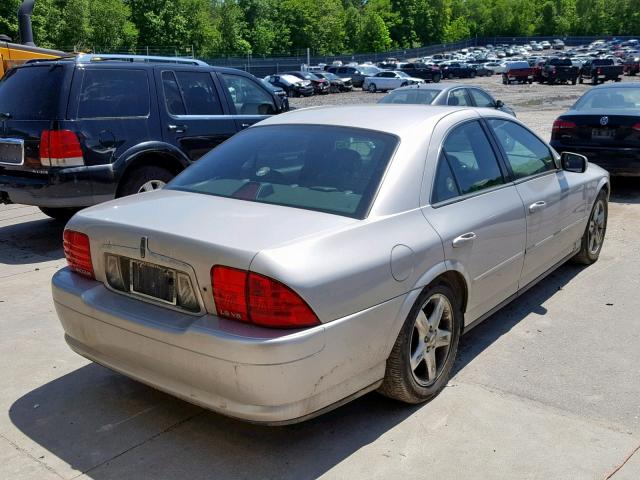 1LNHM87A52Y685293 - 2002 LINCOLN LS SILVER photo 4