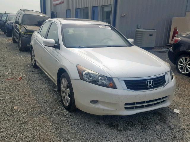 1HGCP36818A032549 - 2008 HONDA ACCORD EXL WHITE photo 1