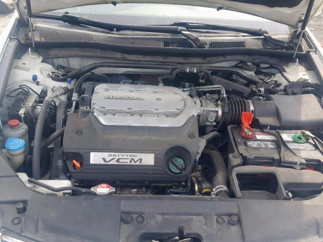 1HGCP36818A032549 - 2008 HONDA ACCORD EXL WHITE photo 7