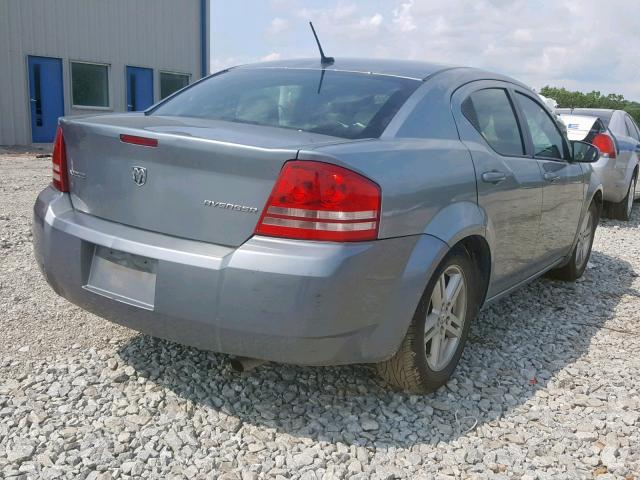 1B3CC1FBXAN216169 - 2010 DODGE AVENGER EX SILVER photo 4