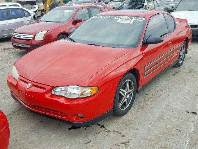 2G1WZ121X49338246 - 2004 CHEVROLET MONTE CARL 红色 照片 2