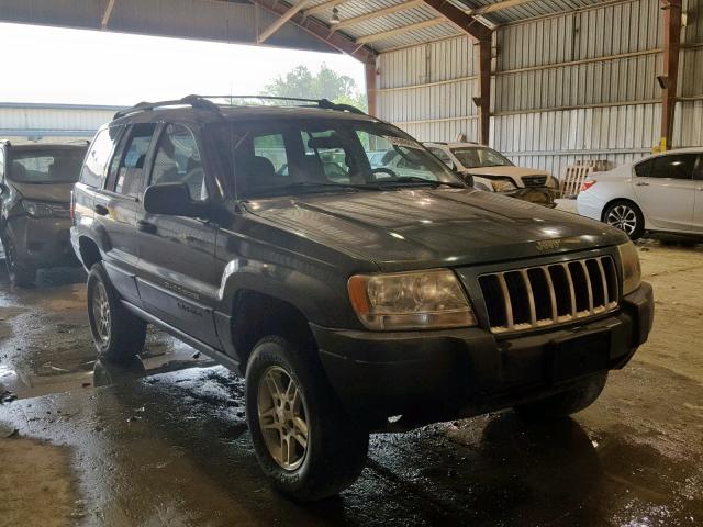 1J8GW48S24C142194 - 2004 JEEP GRAND CHER GREEN photo 1