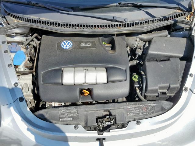 3VWCK21Y83M317725 - 2003 VOLKSWAGEN NEW BEETLE ნაცრისფერი ფოტო 7