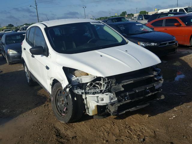 1FMCU0F79EUD06759 - 2014 FORD ESCAPE S WHITE photo 1