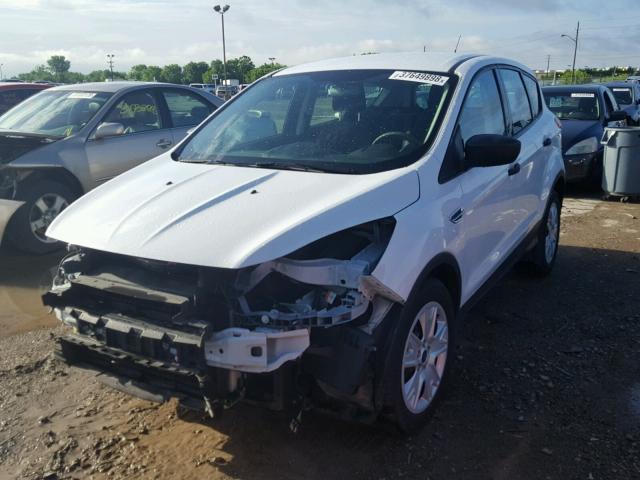 1FMCU0F79EUD06759 - 2014 FORD ESCAPE S WHITE photo 2