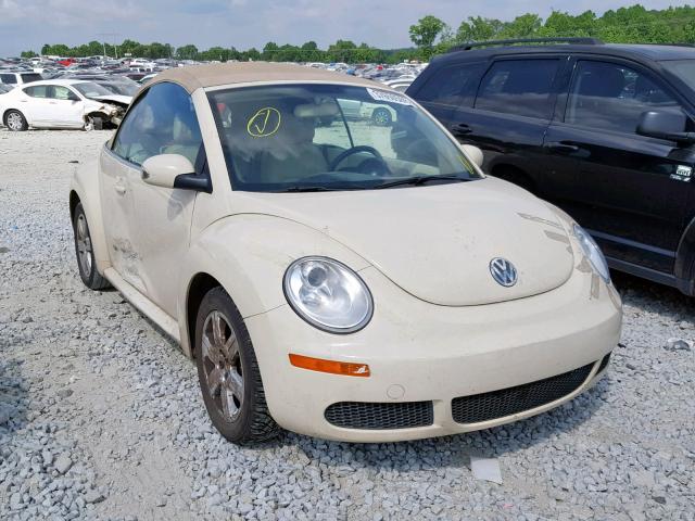 3VWRF31Y27M403137 - 2007 VOLKSWAGEN NEW BEETLE Bej foto 1