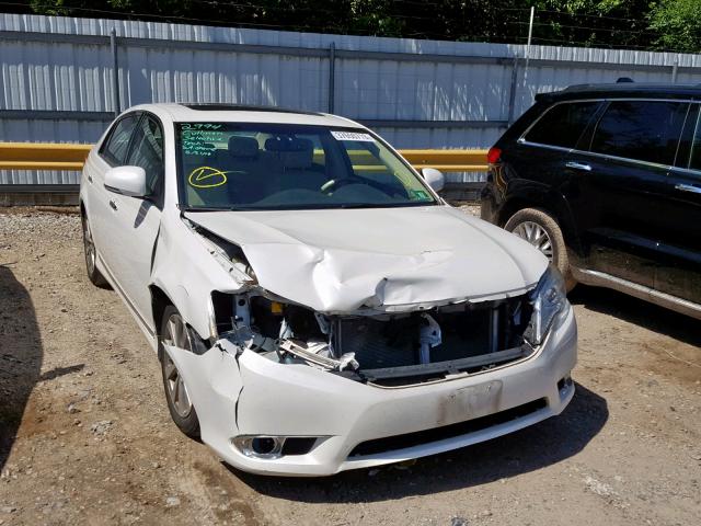 4T1BK3DB0BU387513 - 2011 TOYOTA AVALON BAS WHITE photo 1