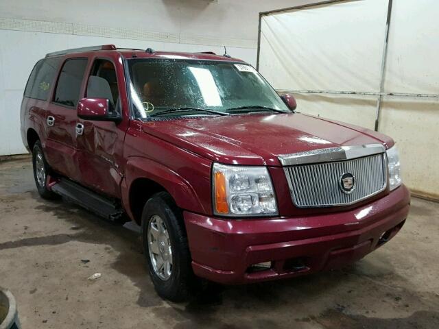 3GYFK66N15G276145 - 2005 CADILLAC ESCALADE E MAROON photo 1