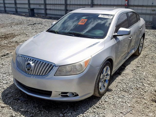 1G4GC5EG8AF315972 - 2010 BUICK LACROSSE C SILVER photo 2