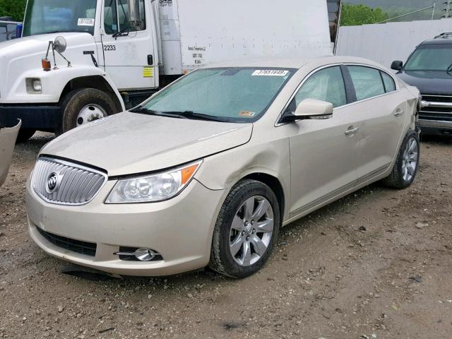 1G4GD5ED9BF383153 - 2011 BUICK LACROSSE C GOLD photo 2